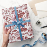 Barbecue Bbq Grilling Wrapping Paper<br><div class="desc">Whether you're celebrating a birthday or special occasion, this wrapping paper adds that perfect finishing touch to your gift. Available in multiple sizes, it's the perfect way to create memorable moments with a stylish presentation. Make your gifts unforgettable with this beautifully crafted wrapping paper – because the wrap is just...</div>