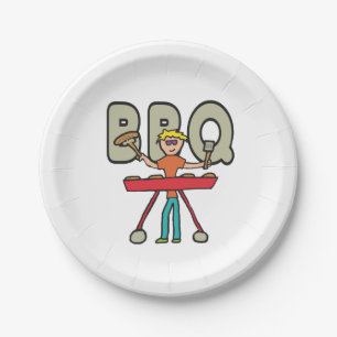 Barbecue BBQ Paper Plate