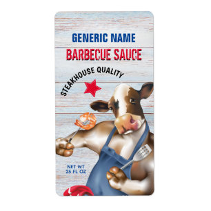 Barbecue Cuisine Vache Grillant crevettes