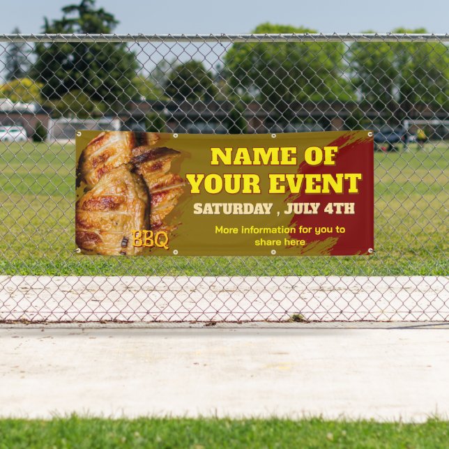 Barbecue Event Custom Banner (Insitu)