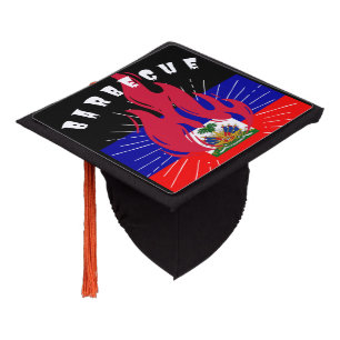 Barbecue Flame Graduation Cap Topper
