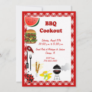 barbecue invitation
