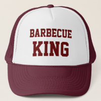 Barbecue King Funny Casquette