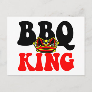 Barbecue King Postcard