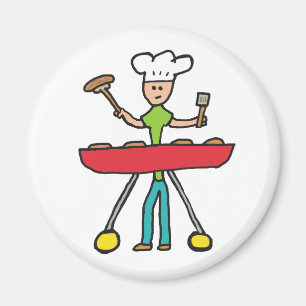 Barbecue Magnet