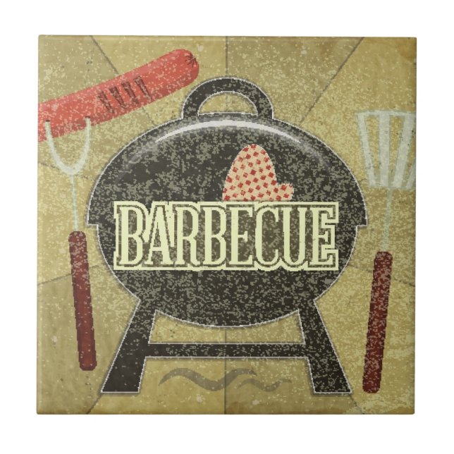Barbecue Menu Tile (Front)