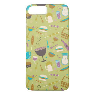 Barbecue Pattern iPhone 8 Plus/7 Plus Case
