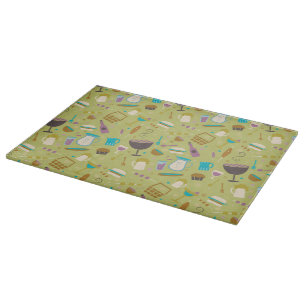 Barbecue Pattern Cutting Board