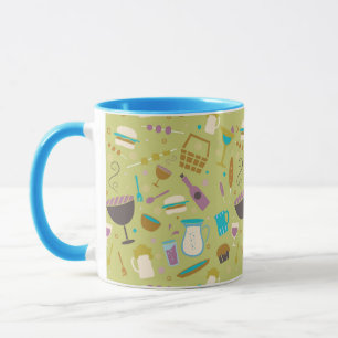 Barbecue Pattern Mug