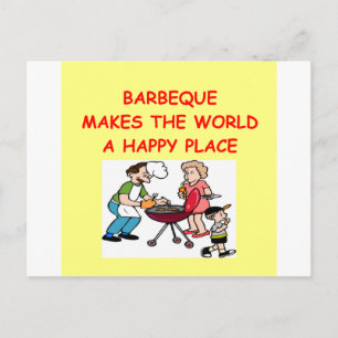 barbecue postcard
