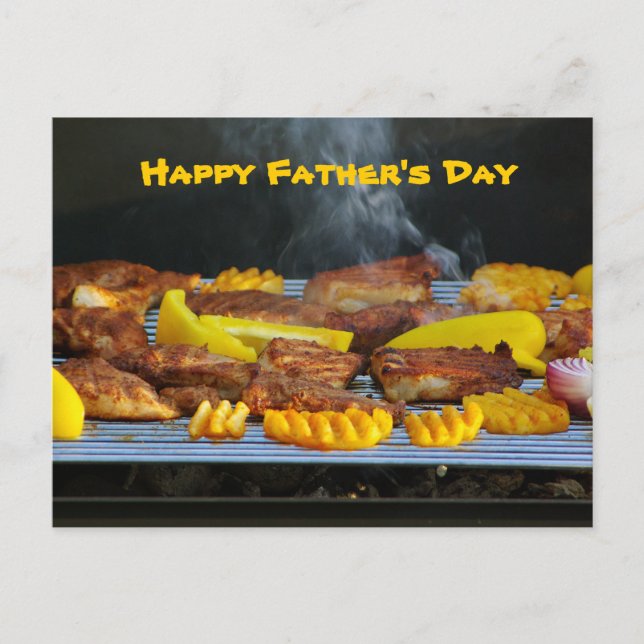 Barbecue Postcard (Front)