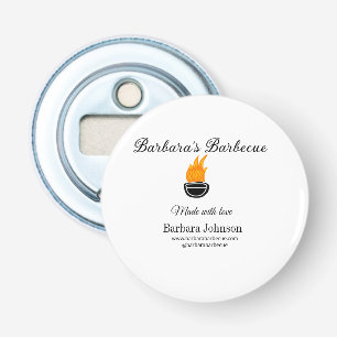 Barbecue restaurant kitchen social media website n bottle opener