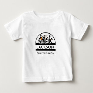 Barbecue - Reunion (Group Silhoutte) Baby T-Shirt