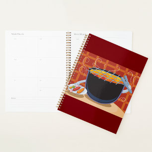 Barbecue Serviction de nourriture Spiral Planner