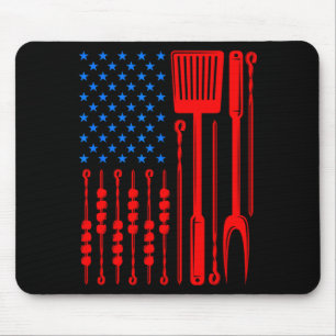 Barbecue son dad husband fathers day funny mouse pad