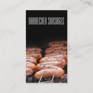 Barbecued Sausages/grill/bbq Business Card