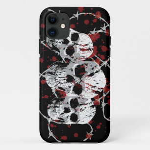 Barbed Skulls Custom iphone 5 Case