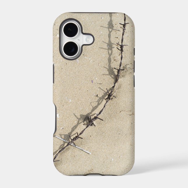 Barbed wire and sand (Back)