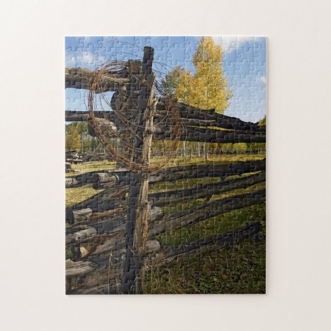 Barbed Wire Jigsaw Puzzle (Vertical)