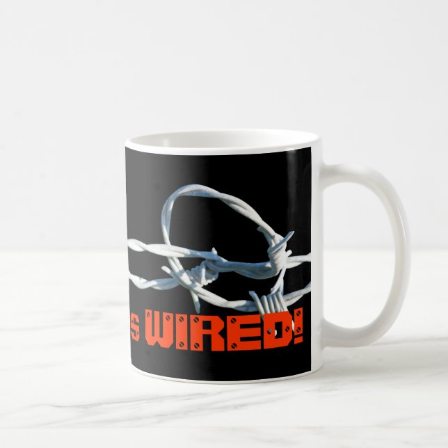 Barbed Wire Mug (Right)