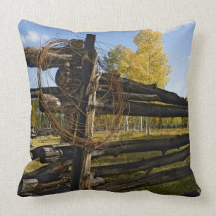 Barbed Wire Throw Pillow