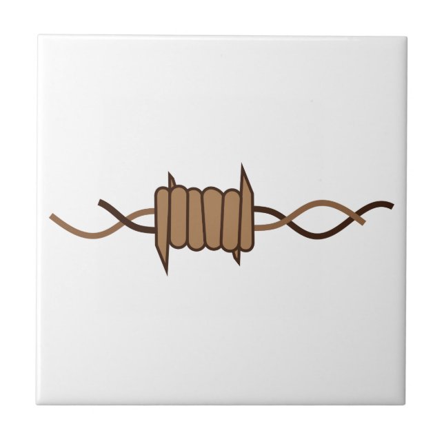 Barbed Wire Tile (Front)