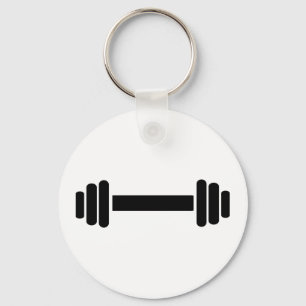 Barbell - Bodybuilding Keychain
