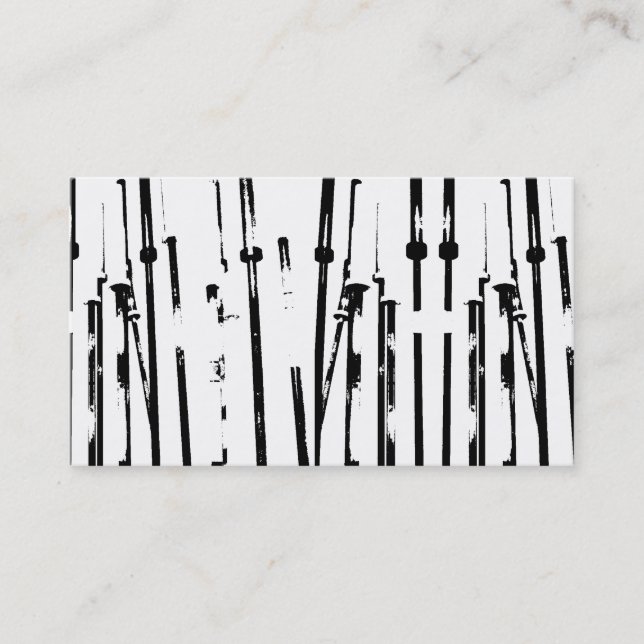 Barbell Forrest Business Cards (Front)