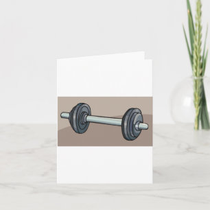 Barbell Weights Card