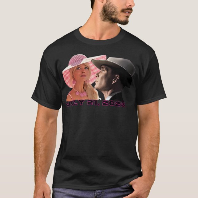 Barbenheimer Crossover Movies T-Shirt (Front)