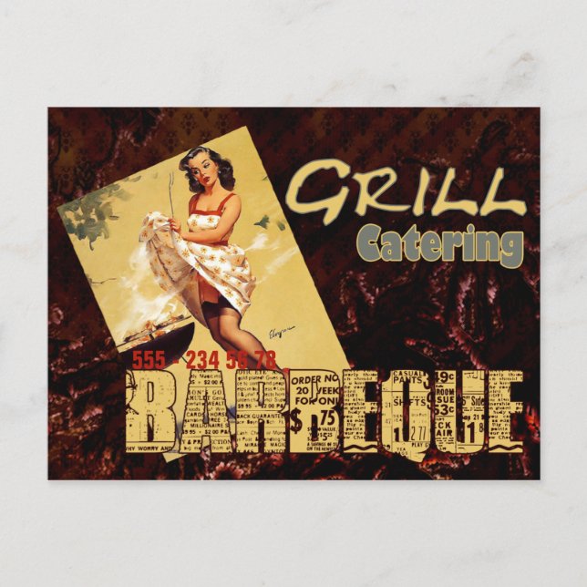 Barbeque - Postcard (Front)