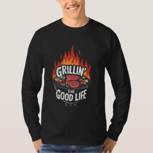 Barbeque Roasting Beef Cooking BBQ Grill Mens BBQ T-Shirt