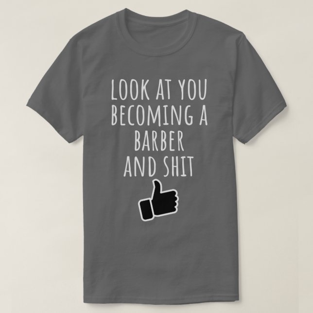 barber 42 T-Shirt (Design Front)