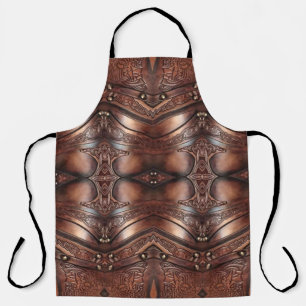 barber armor abstract design  All-Over Print Apron
