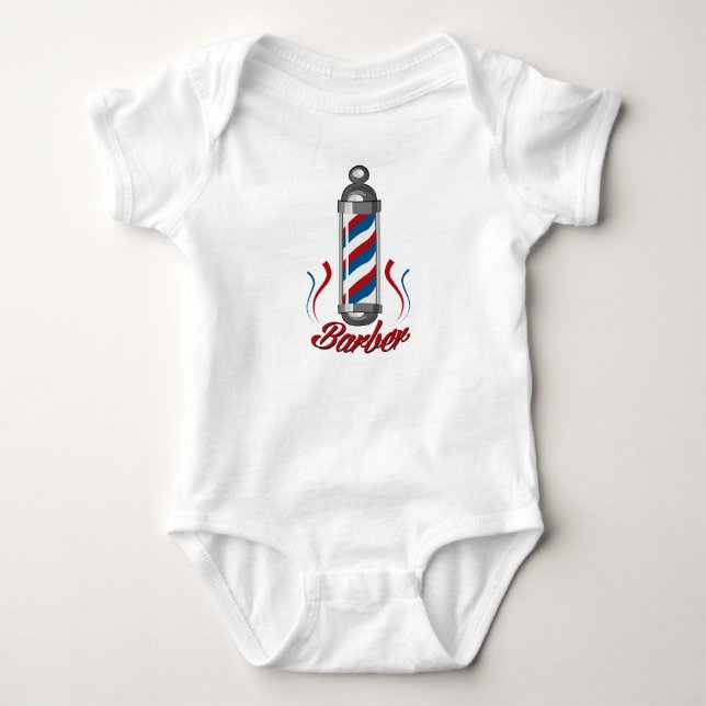 Barber Baby Bodysuit (Front)
