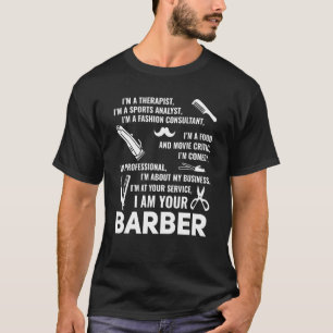 Barber Barbershop Hairstylist Hairdresser Barber 1 T-Shirt