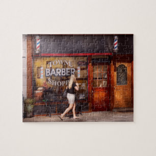 Barber - Barbershop - Time for a haircut Jigsaw Puzzle