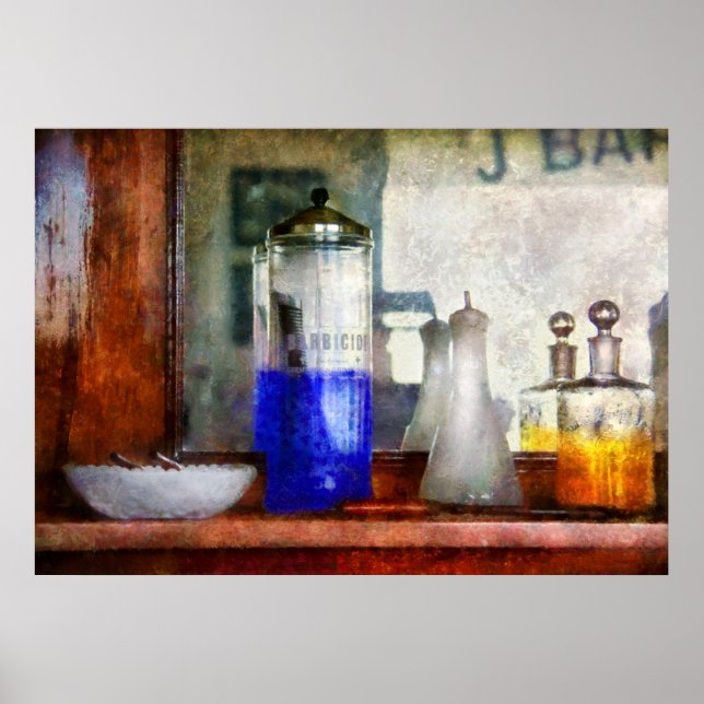 Barber - Blueberry flavoued, thanks for asking Poster (Front)