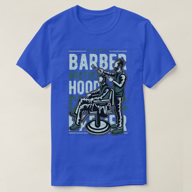 Barber Brother Hood T-Shirt (Design Front)