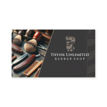 Barber Business Card – Customizable