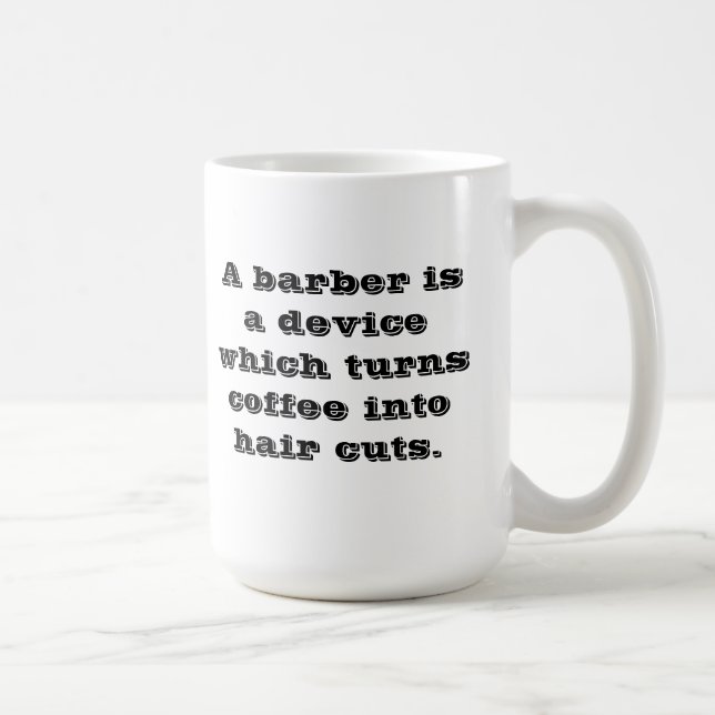 Barber coffee cup (Right)