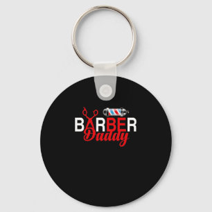 Barber Daddy Keychain
