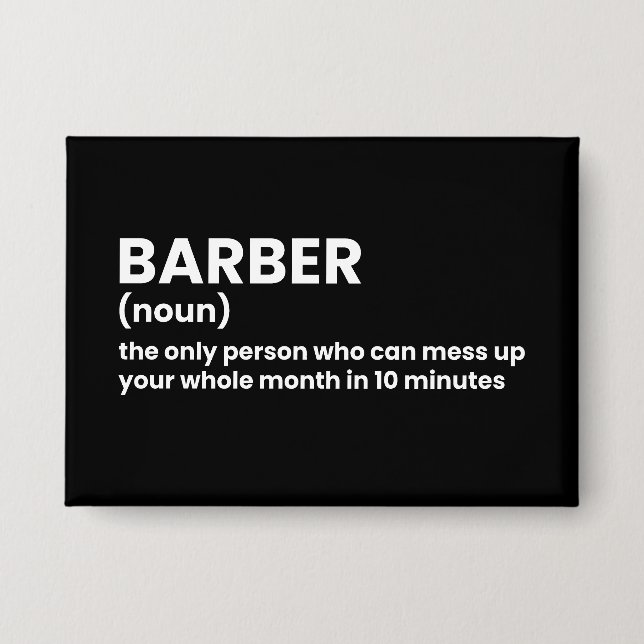 Barber Definition Humour (Front)
