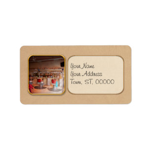 Barber - Eddie's barbershop Label