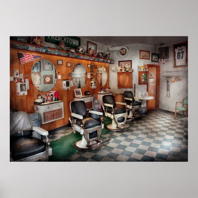 Barber - Frenchtown Barbers Poster (Front)