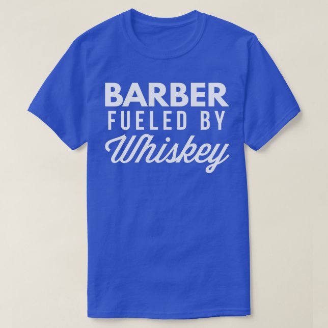 Barber fuelled T-Shirt (Design Front)