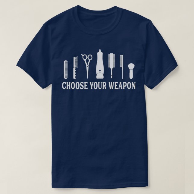 Barber Funny Hairstylist 2 T-Shirt (Design Front)