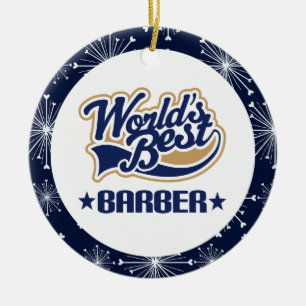 Barber Gift Ornament