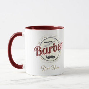 Barber Hair Hustler Hairdresser Retro Hairstylist Mug