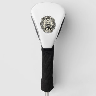Barber Hair Salon Cat Funny Cat Graphic - Barber H Golf Head Cover